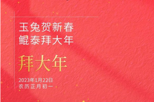 玉兔贺新春 BB贝博艾弗森官网拜大年